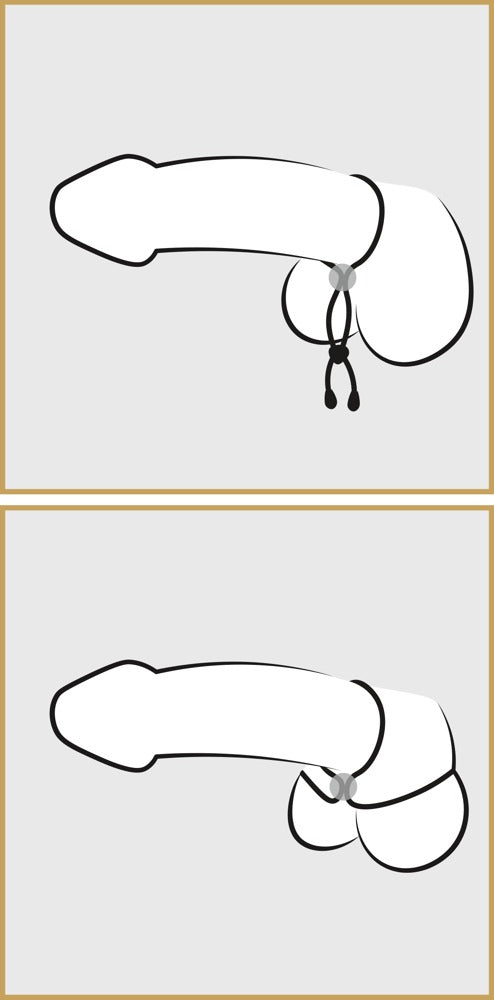 Bad Kitty Cock & Ball Loop Cockring