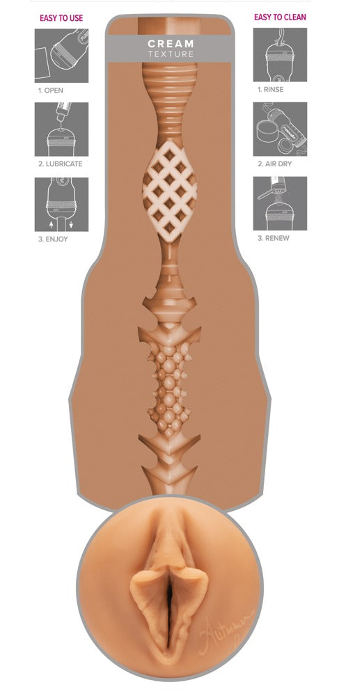 Fleshlight Autumn Falls Cream Masturbator