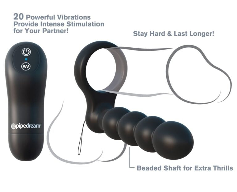 Fantasy C-Ringz Remote Control Double Penetrator