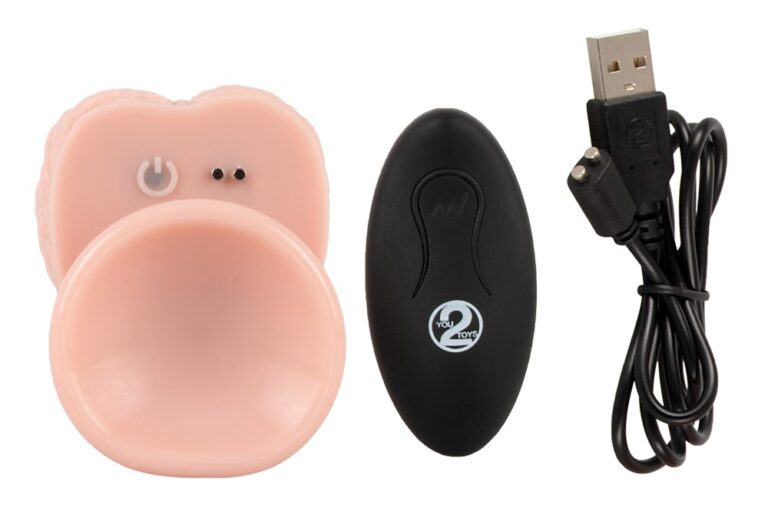 You2Toys Medical Silicone Godemiché avec Stossvibrator