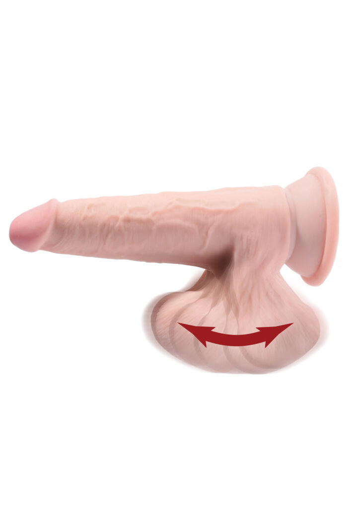 Pipedream Naturdildo mit schwingenden Hoden