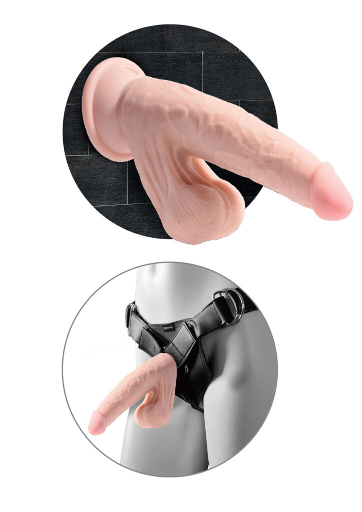 Pipedream Naturdildo mit schwingenden Hoden