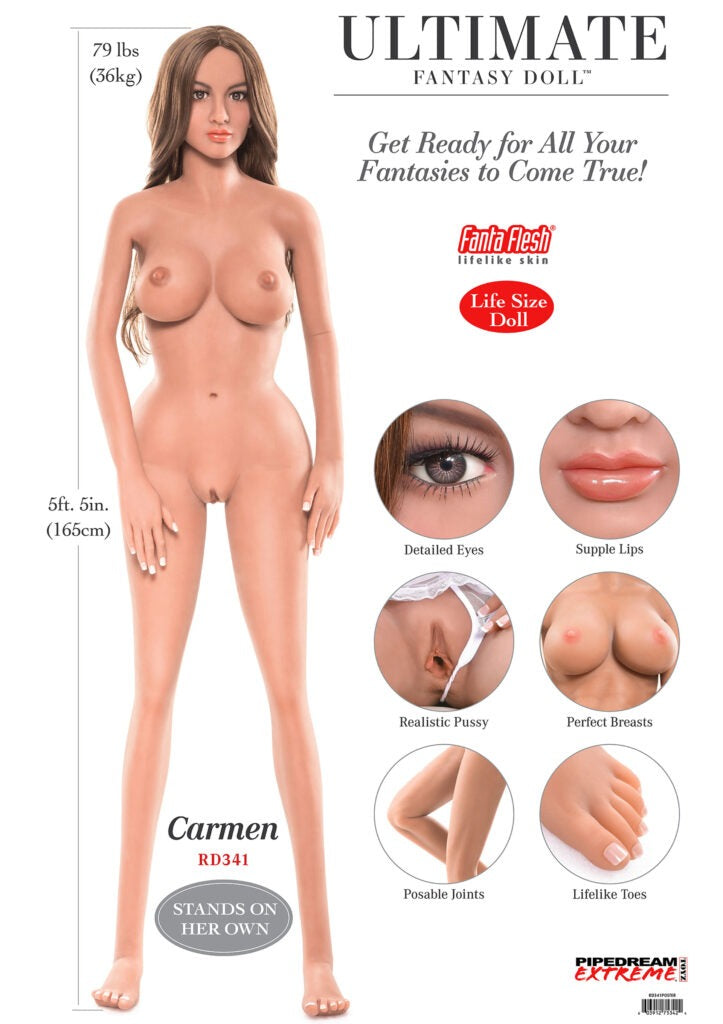 Pipedream Poupée sexuelle réaliste Carmen