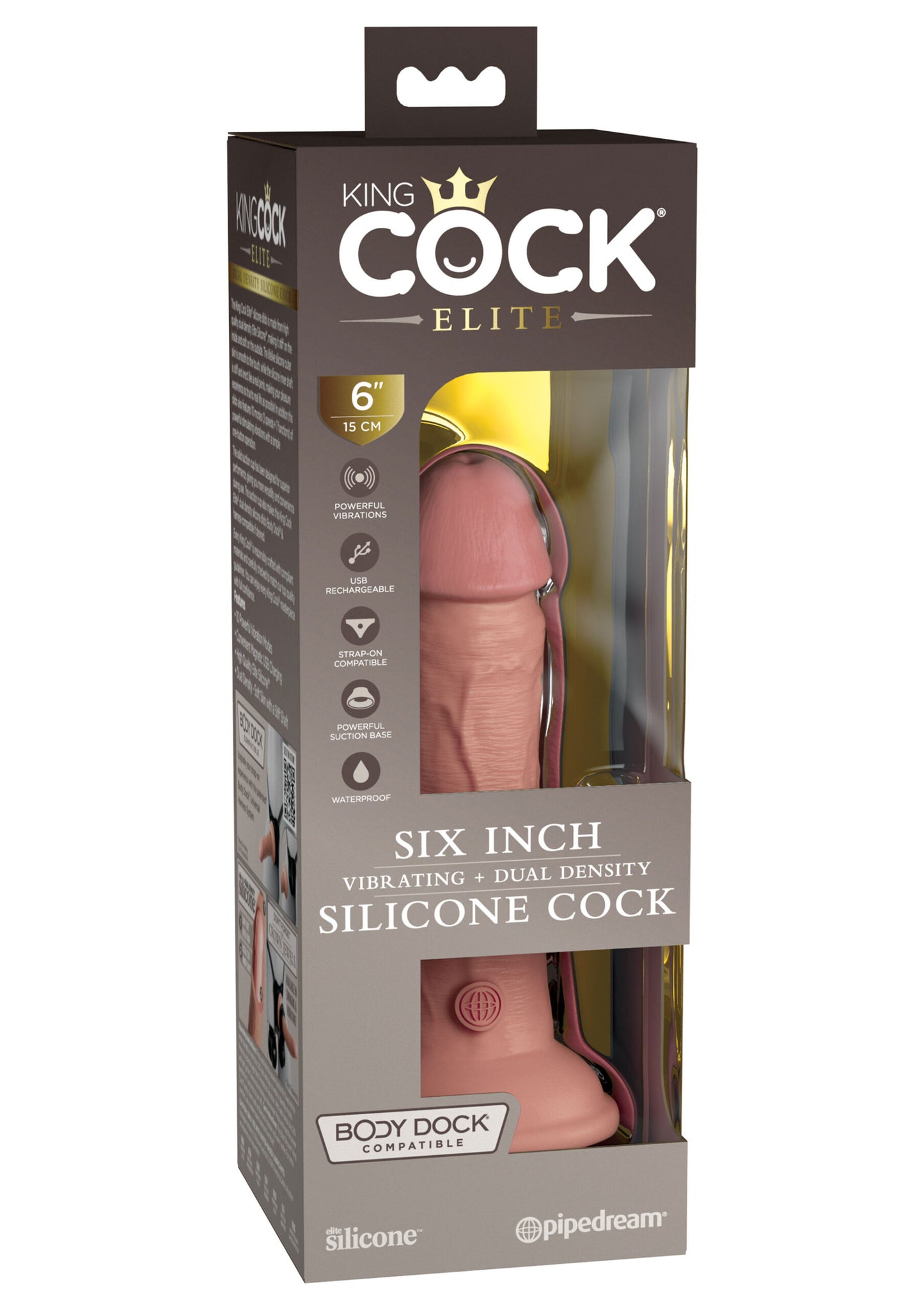 Pipedream Vibro-Silicone Godemiché
