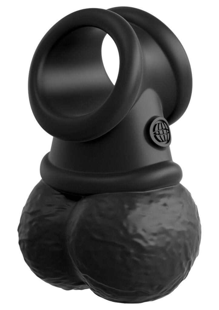 Pipedream Comfy Body Dock Harness Set incl. vibrating dildo and crown jewels
