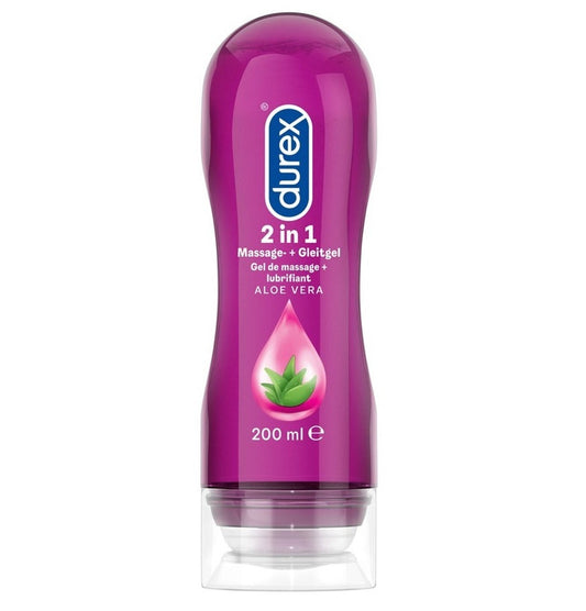 Durex 2 in 1 Massage & Gleitgel Aloe Vera