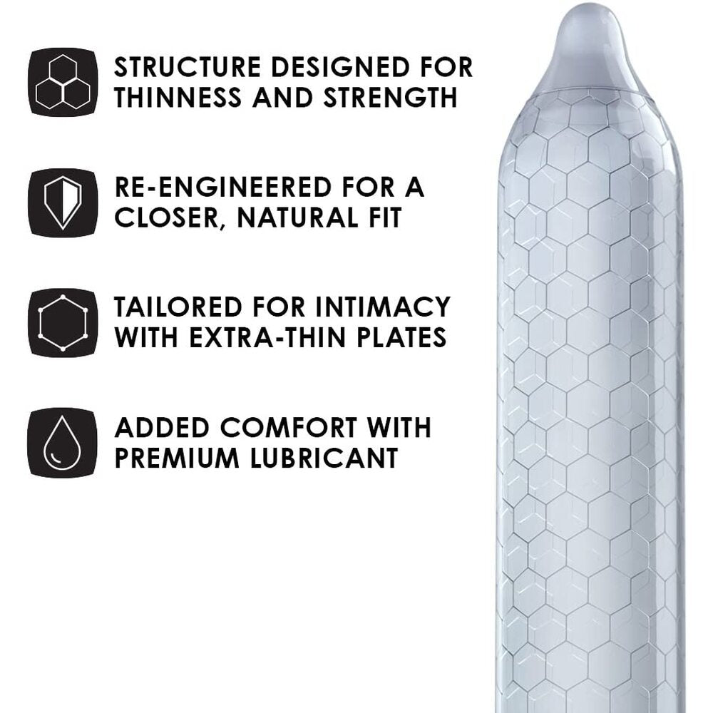 Lelo Hex Original Kondome 3er Pack