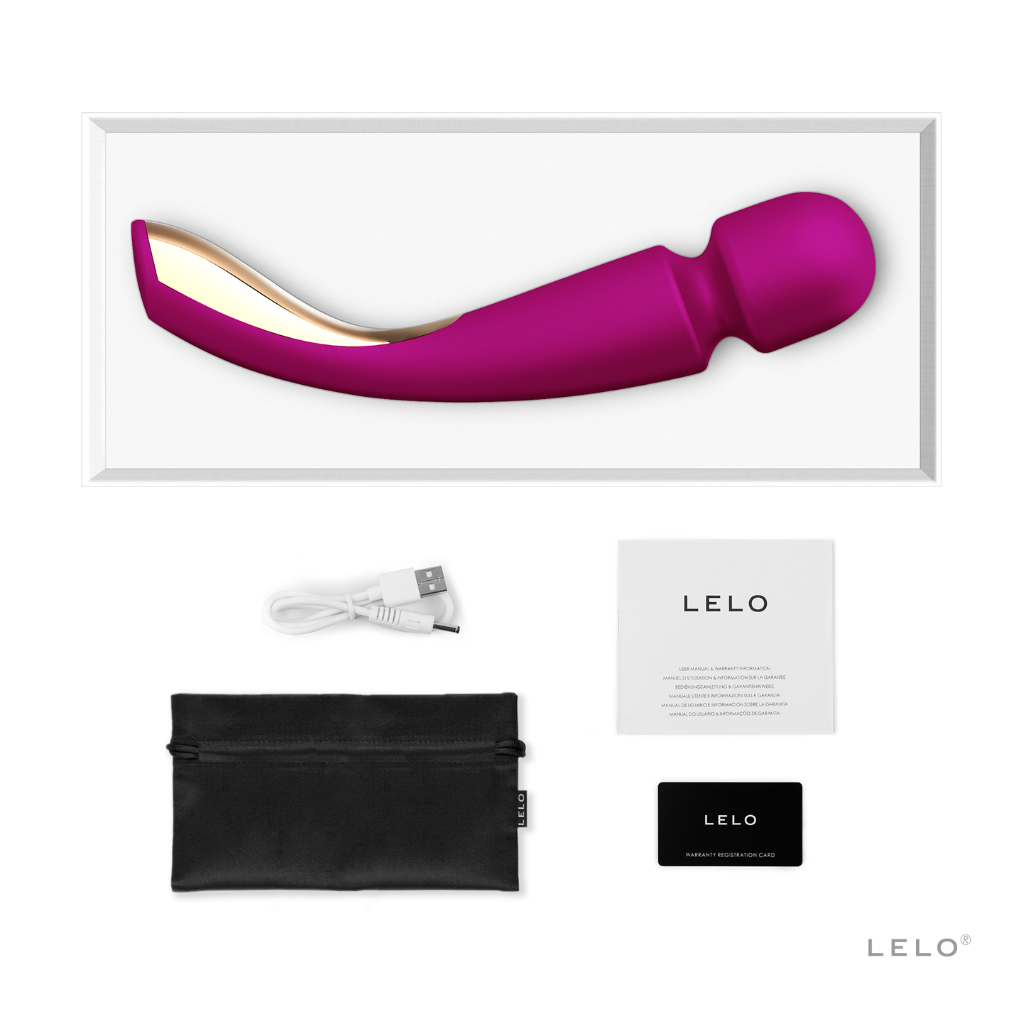 Lelo SMART WAND 2 Vibromasseur wand