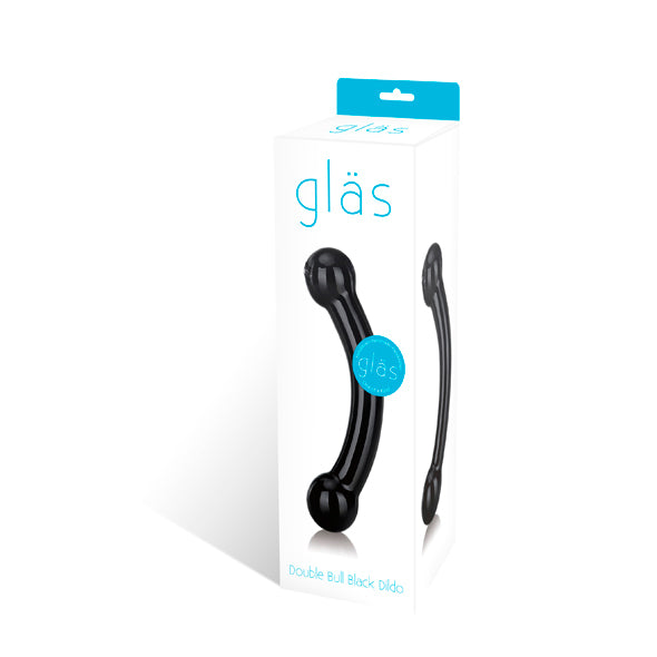 Gläs Double Bull Black Gode En Verre