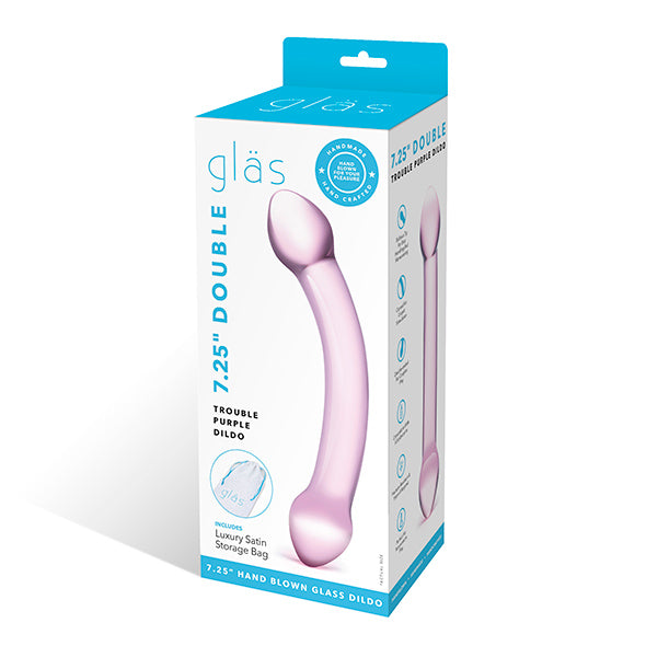 Gläs Double Trouble Glas Dildo