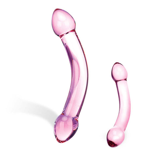 Gläs Double Trouble Glas Dildo