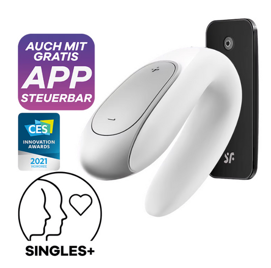 Satisfyer Double Fun +App Stimulateur clitoridien