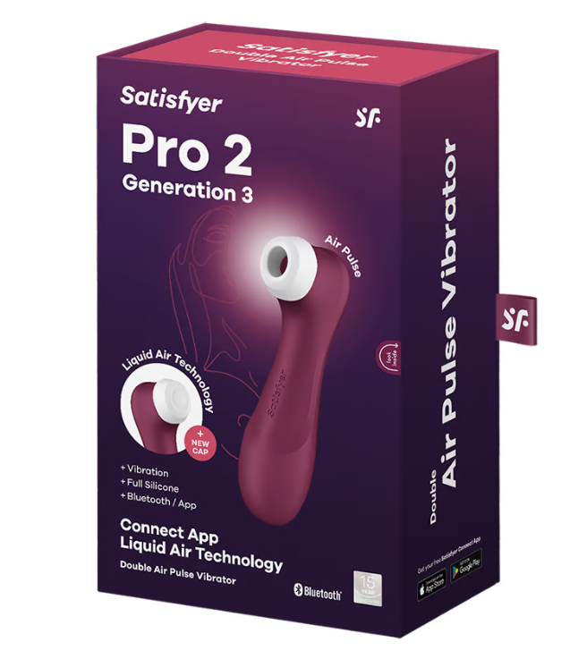 Satisfyer Pro 2 Generation 3 +App Auflegevibrator
