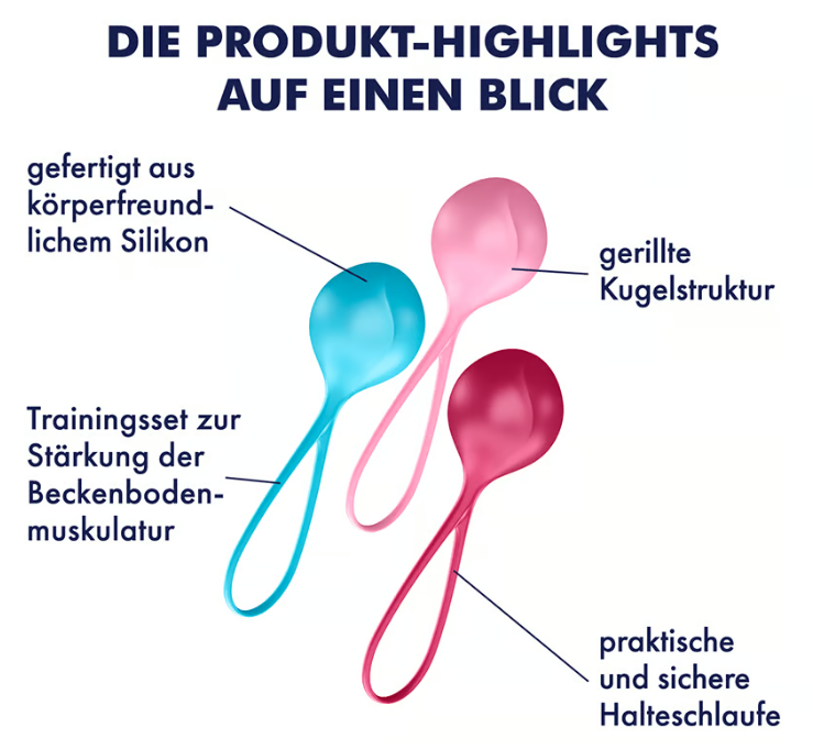Satisfyer Strengthening Balls Boules d'amour