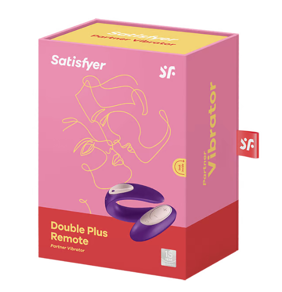 Satisfyer Double Plus Remote Vibrateur télécommandé