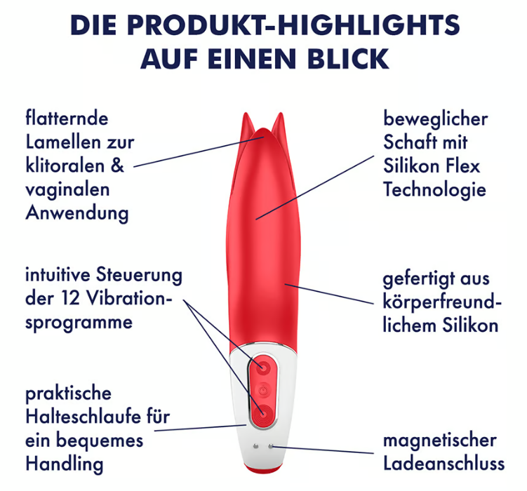 Satisfyer Power Flower Stimulateur clitoridien