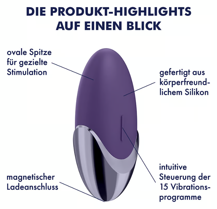 Satisfyer Purple Pleasure Stimulateur clitoridien