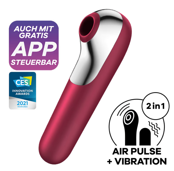 Satisfyer Dual Love +App Auflegevibrator