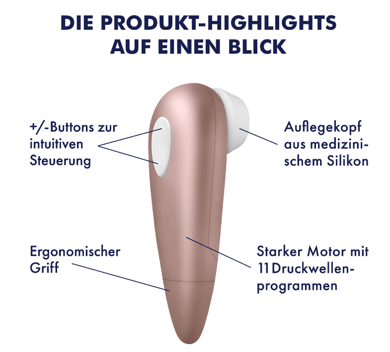 Satisfyer Number One Auflegevibrator