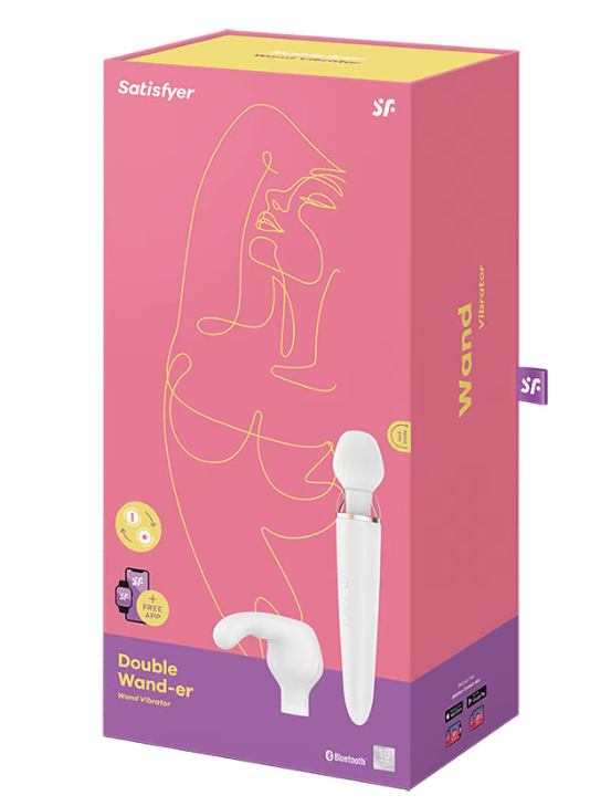 Satisfyer Double Wand-er +App Massager
