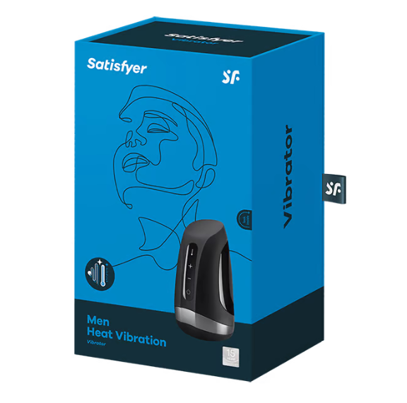 Satisfyer Men Heat Vibration Masturbateur