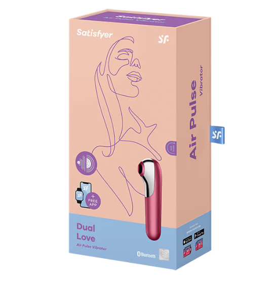 Satisfyer Dual Love +App Auflegevibrator
