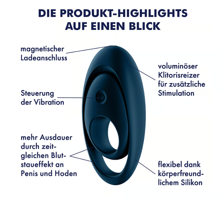 Satisfyer Glorious Duo Penisring