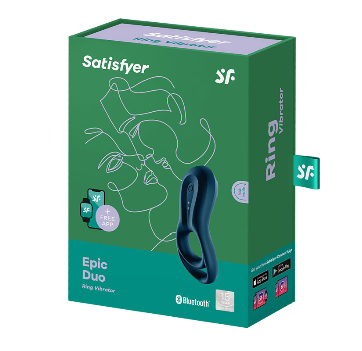 Satisfyer Epic Duo +App Penisring