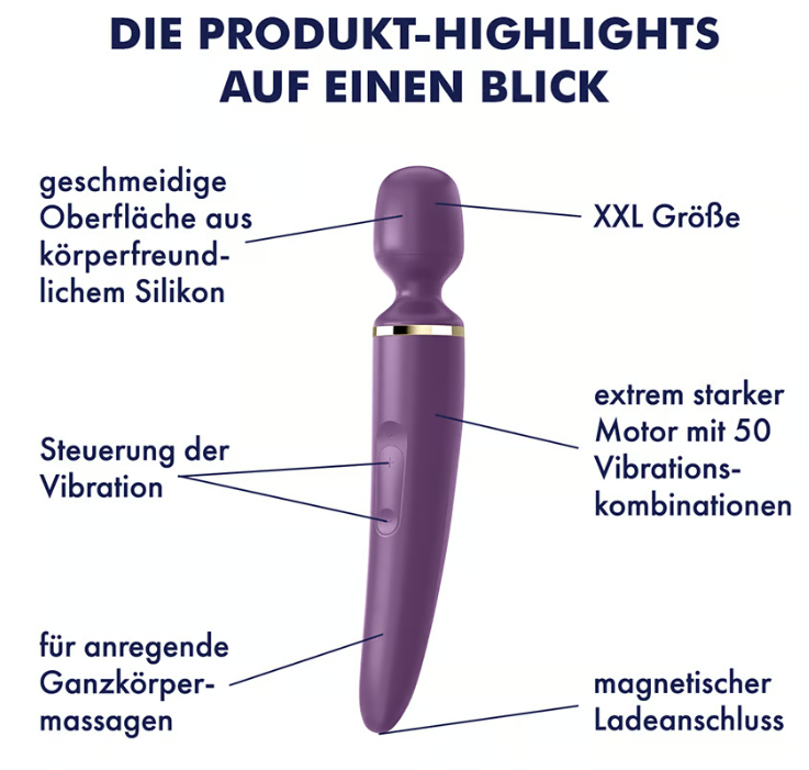 Satisfyer Wand-er Woman Vibromasseur wand