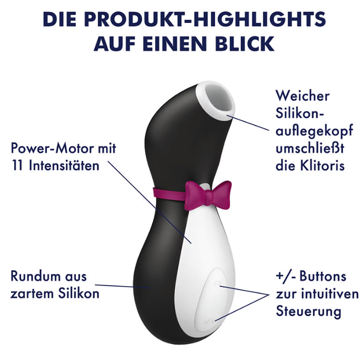 Satisfyer Penguin Stimulateur clitoridien