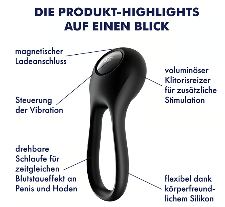 Satisfyer Majestic Duo Penisring