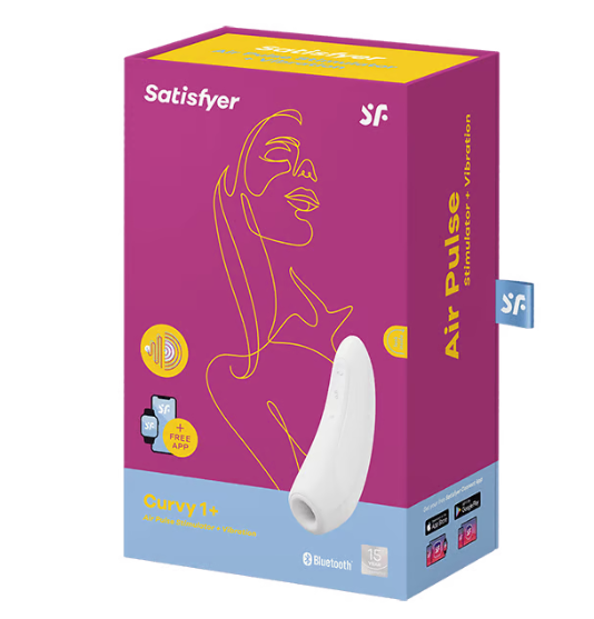 Satisfyer Curvy 1 +App Stimulateur clitoridien