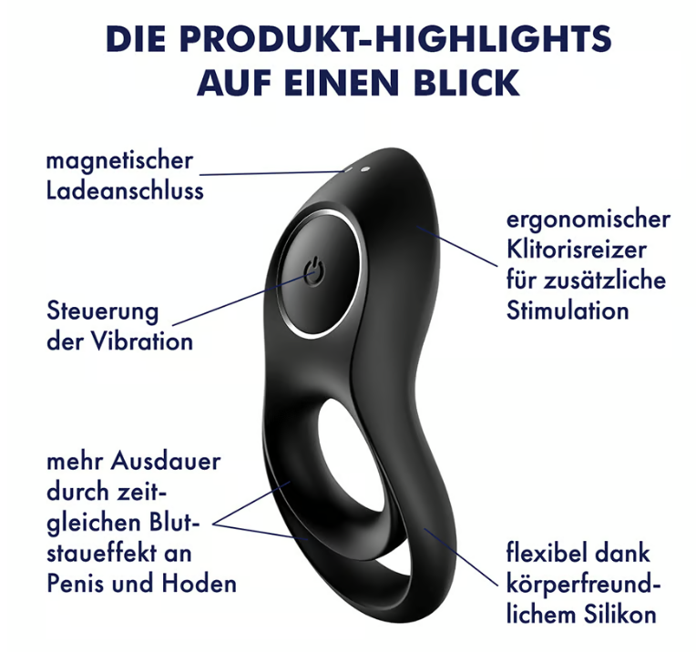 Satisfyer Legendary Duo Penisring
