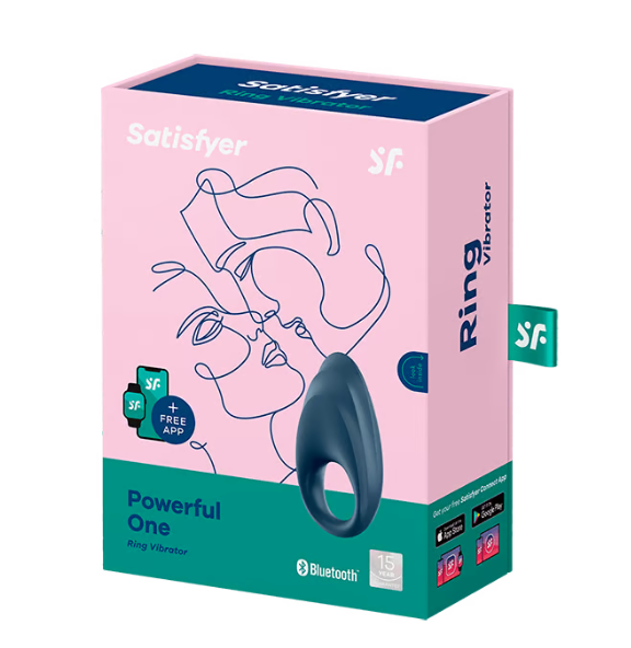 Satisfyer Powerful One +App Anello del cazzo