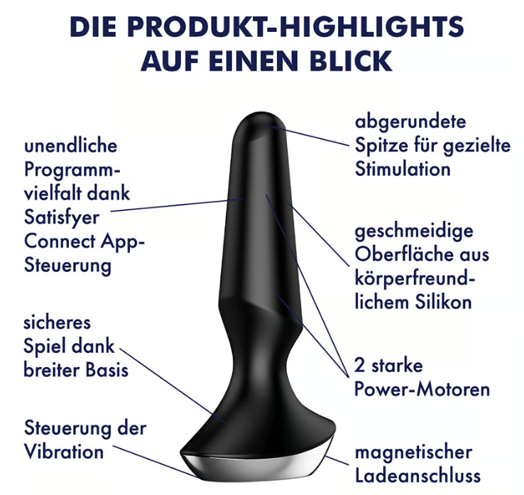 Satisfyer Plug-ilicious 2 +App Anal Plug
