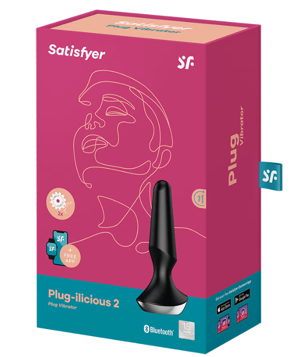 Satisfyer Plug-ilicious 2 +App Anal Plug