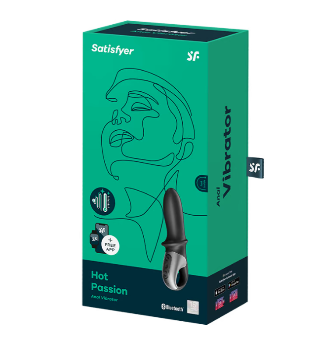Satisfyer Hot Passion +App Anal Plug