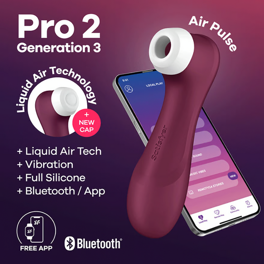 Satisfyer Pro 2 Generation 3 +App Stimulateur clitoridien