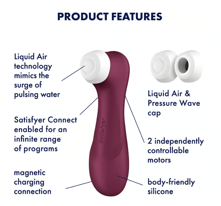 Satisfyer Pro 2 Generation 3 +App Auflegevibrator