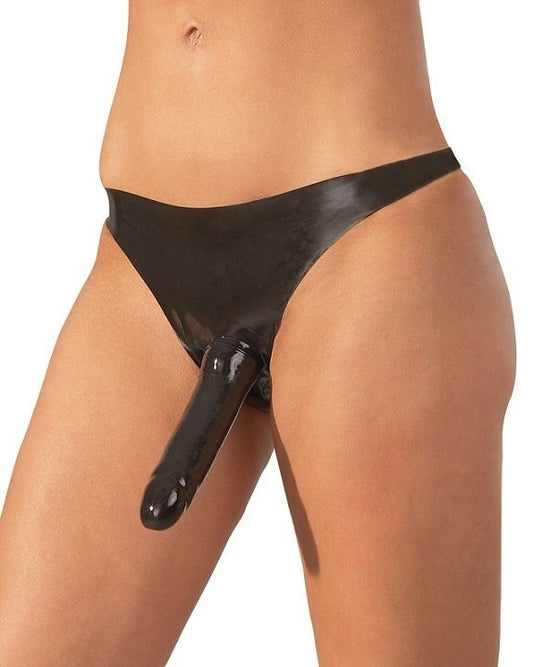 LateX Latex Slip mit Penis
