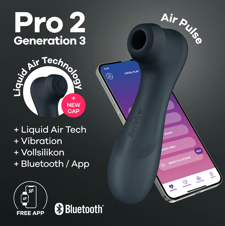 Satisfyer Pro 2 Generation 3 +App Auflegevibrator