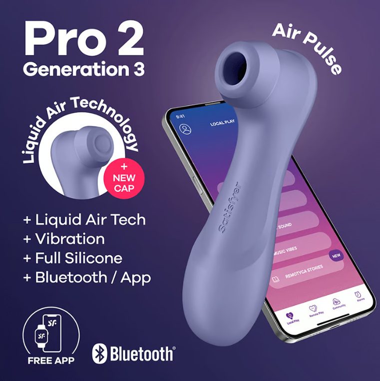 Satisfyer Pro 2 Generation 3 +App Auflegevibrator