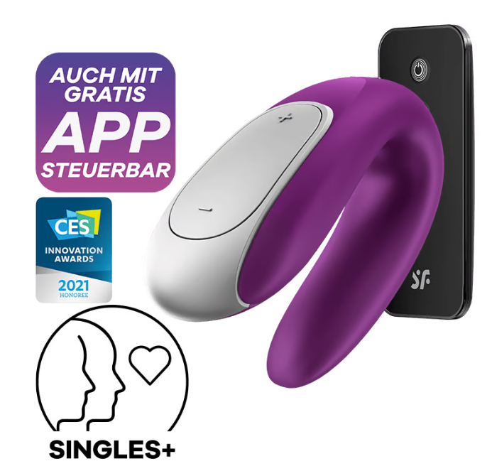 Satisfyer Double Fun +App Auflegevibrator