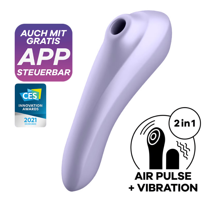 Satisfyer Dual Pleasure +App Auflegevibrator
