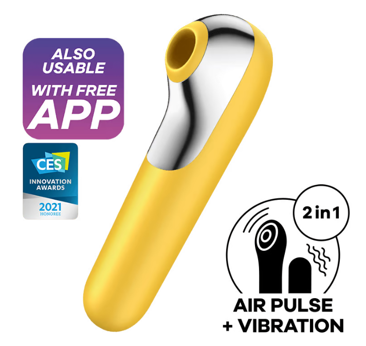 Satisfyer Dual Love +App Auflegevibrator
