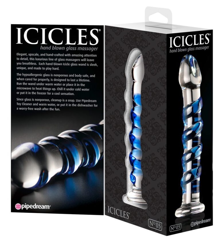 Icon Brands Icicles 5 Glas Dildo