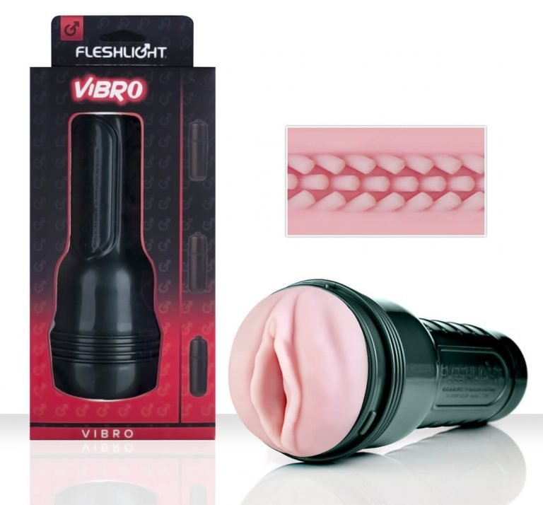 Fleshlight Vibro Lady Touch Pink Masturbator