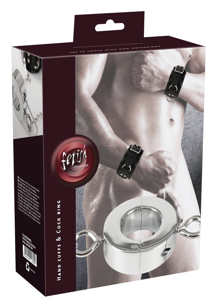 fetish Collection handcuffs and Сockring