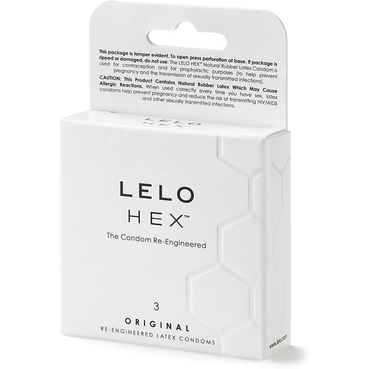 Lelo Hex originale Kondome 3er