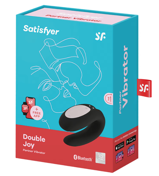 Satisfyer Double Joy +App Stimulateur clitoridien